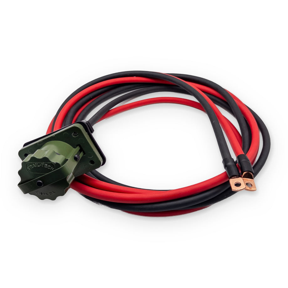 NATO socket with cable 4 m – view with closed protective cap