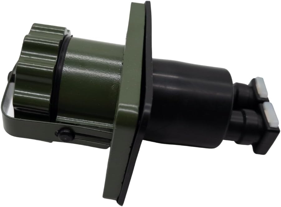 NATO Stecker - Steckdose 35mm² mit Gummidichtung SET 12/24V 2 Polig passend für Kabel mit Kontaktstiften