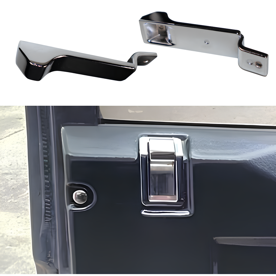 Land Rover Defender Türknopf -Verriegelung Aluminium SET TD4-TD5