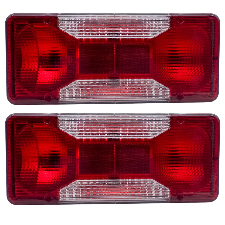 12/24V Heckleuchte/Rückfahrscheinwerfer/Lampe Links/Rechts Set mit Socket für IVECO