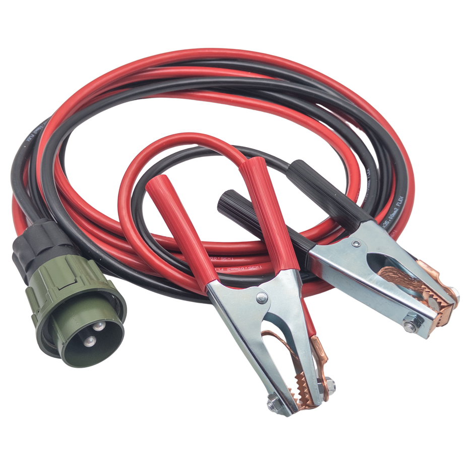 Überbrückungskabel mit NATO-Stecker 4 m 35 mm² 12V/24V