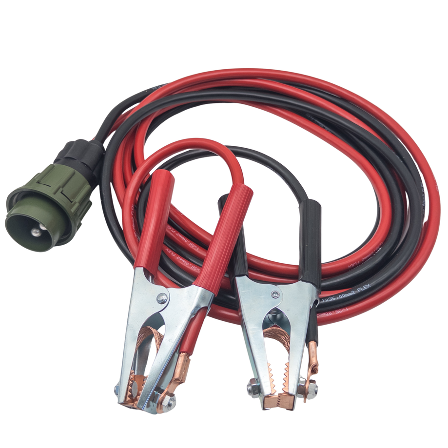 Überbrückungskabel mit NATO-Stecker 4 m 35 mm² 12V/24V